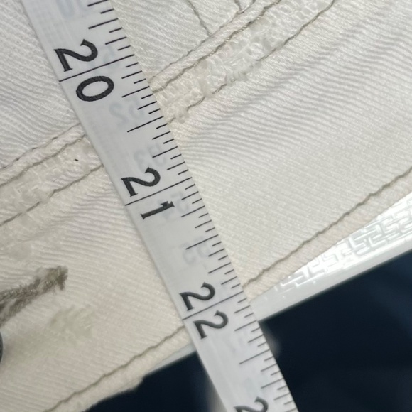 Free People Distressed Knit / Denim Jacket, Gray / White Jean, Medium - Picture 14 of 17